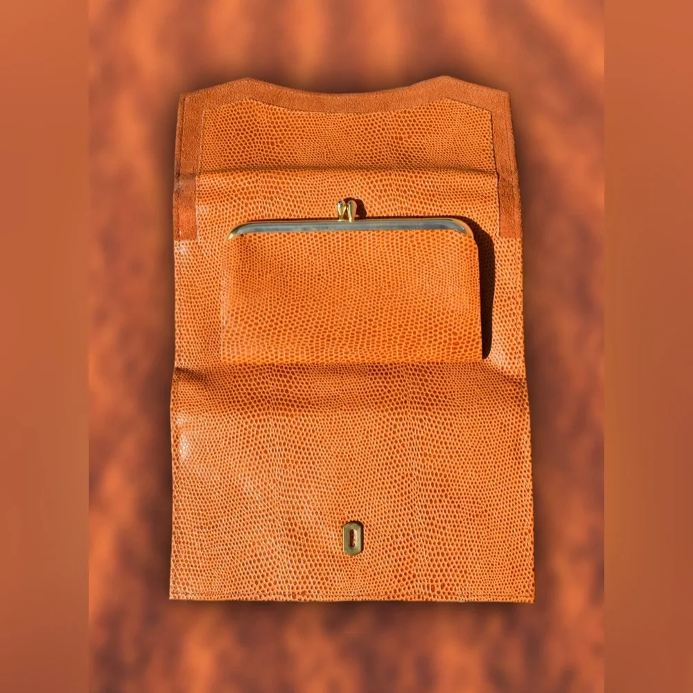 Vintage Princess Gardner Pig Leather Wallet - Picture 3 of 4